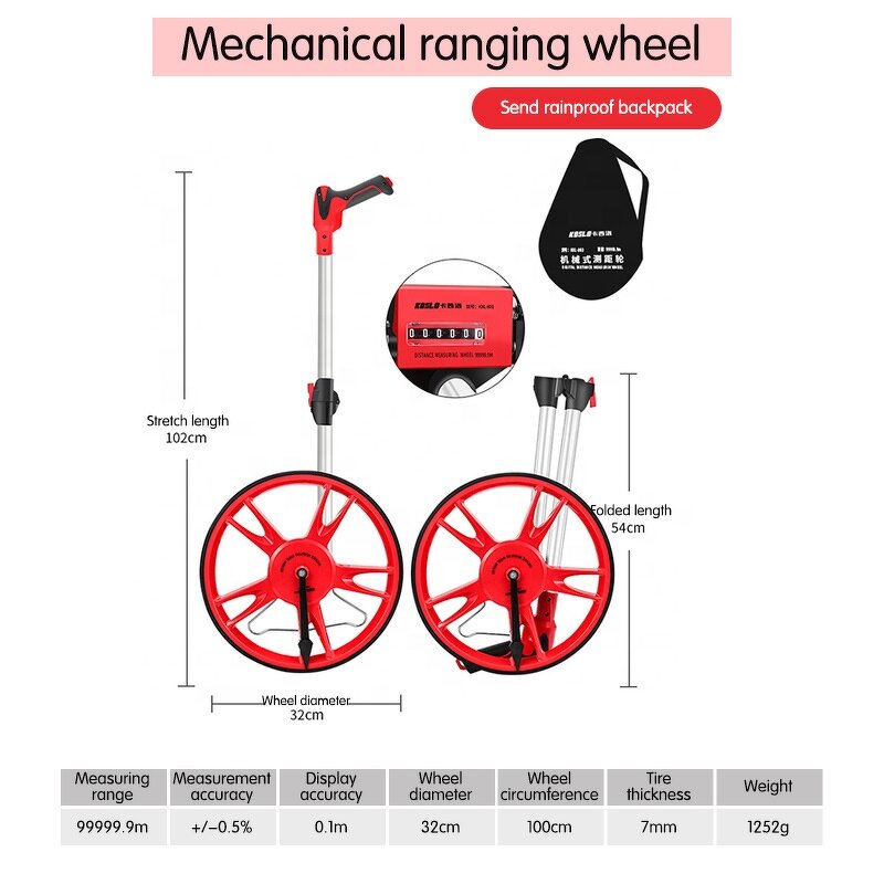 Measuring Wheel Factory - OEM Portable Mechanical Folded Distance Roller