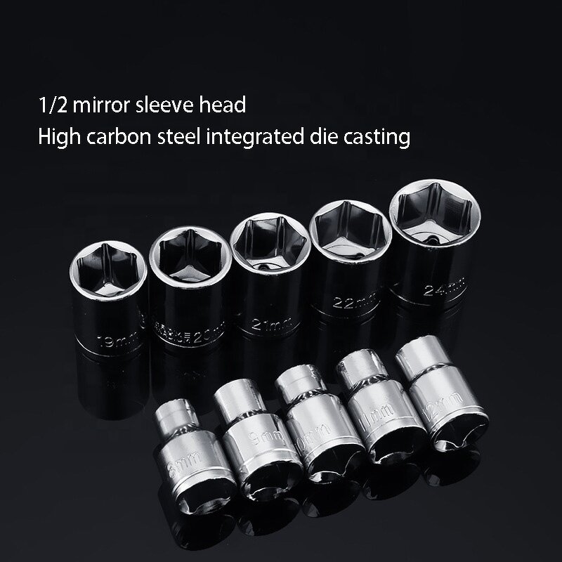 Hex Socket Set Factory - OEM Hot Sale 8-32mm for Ratchet Wrench