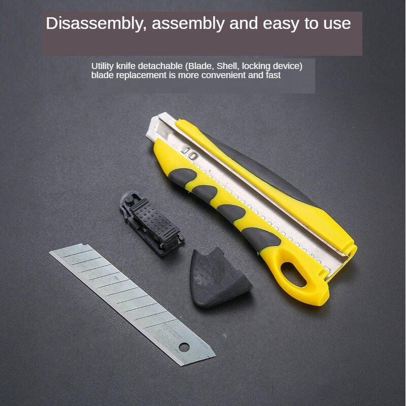 Utility Knife Factory - OEM 18mm Stainless Steel Automatic Lock