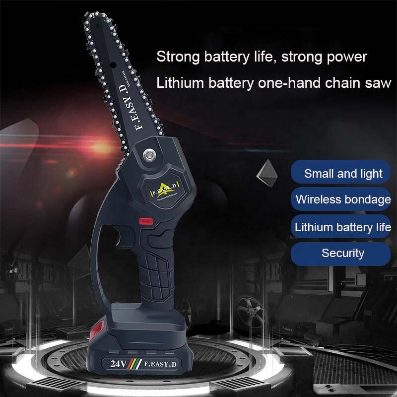 Electric Chain Saw Manufacturer - OEM 6 Inch Charging Pruning Mini Chain