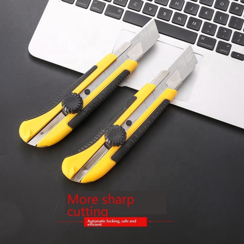 Utility Knife Factory - OEM 18mm High Quality Black Blade Rotate