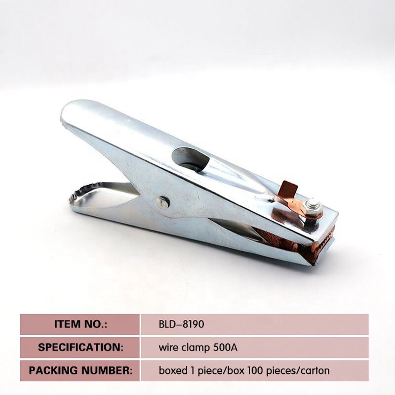 Welding Ground Clamp Manufacturer - OEM Wholesale 300A 500A Earth Clamp