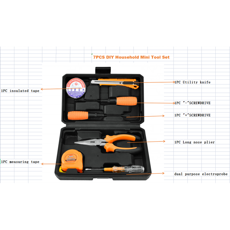 Mechanic Tool Set Manufacturer - OEM Hot Sale 7pcs High Quality Professional