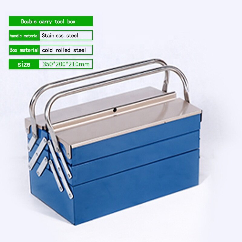 Metal Tool Box Manufacturer - OEM Factory Hot Sale Portable Cantilever 3 Tray