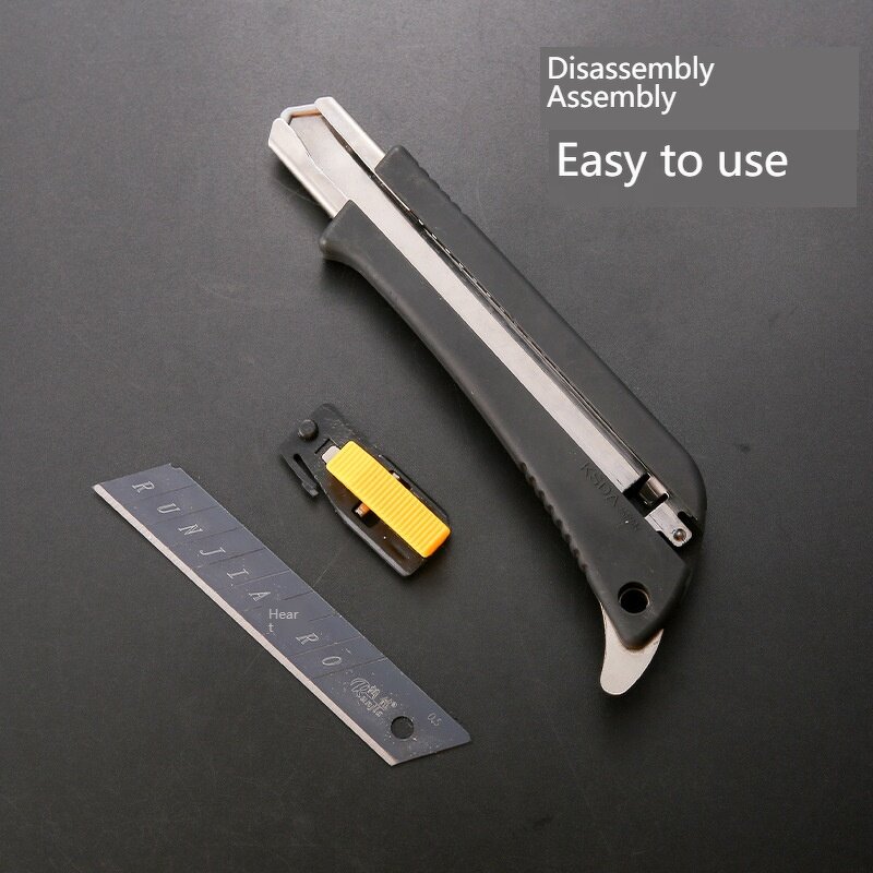 Utility Knife Manufacturer - OEM 18mm SK4 Black Blade Easy-change