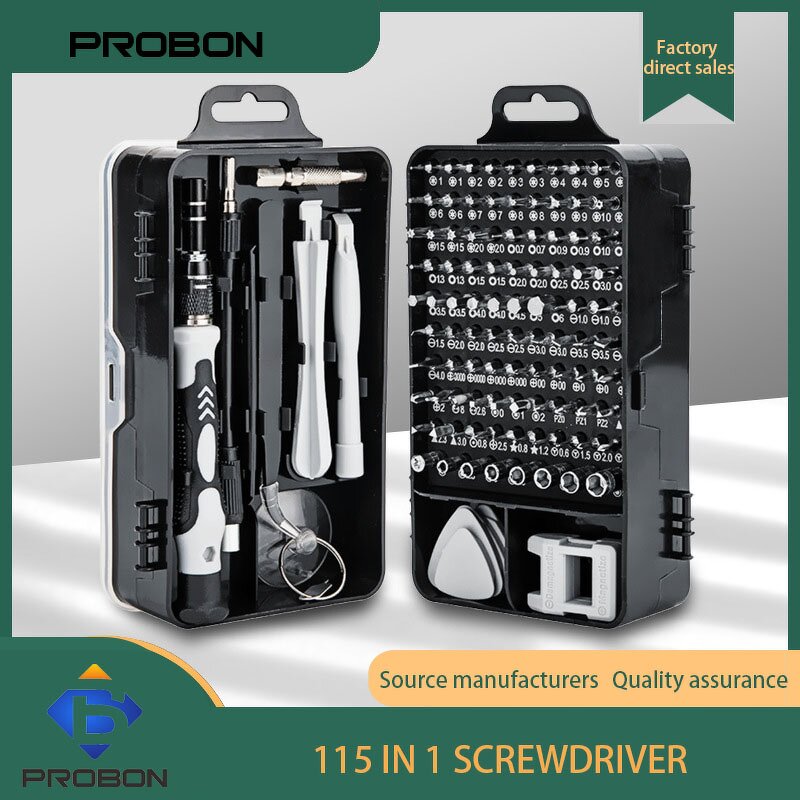 Precision Screwdriver Set Manufacturer - OEM Hot Sale 115in1 Magnetic Phone