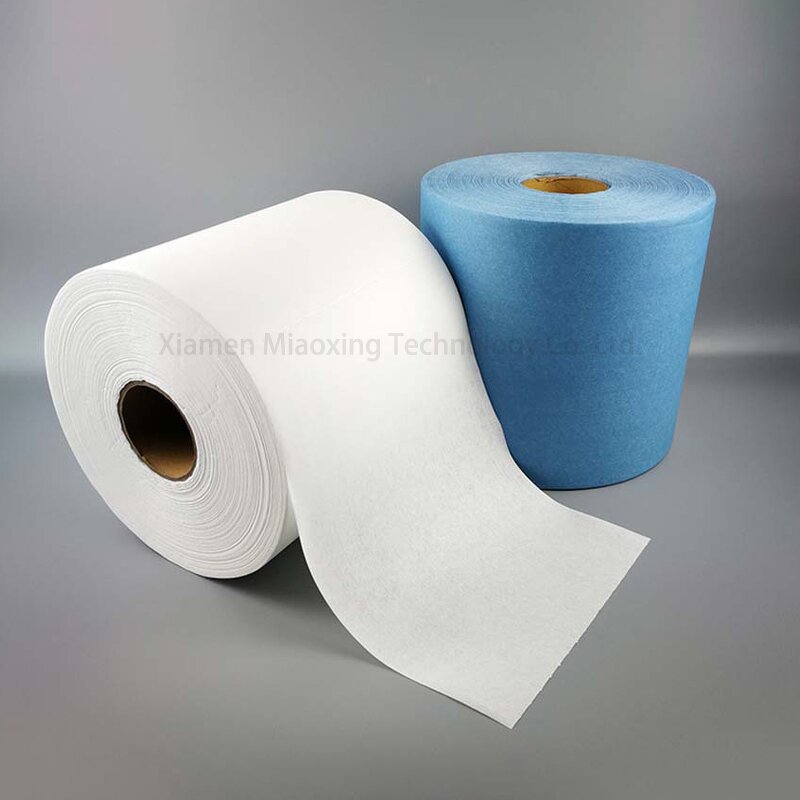 Wiping Paper Manufacturer - OEM 55% Wood Pulp 45% Polyester Lint-free