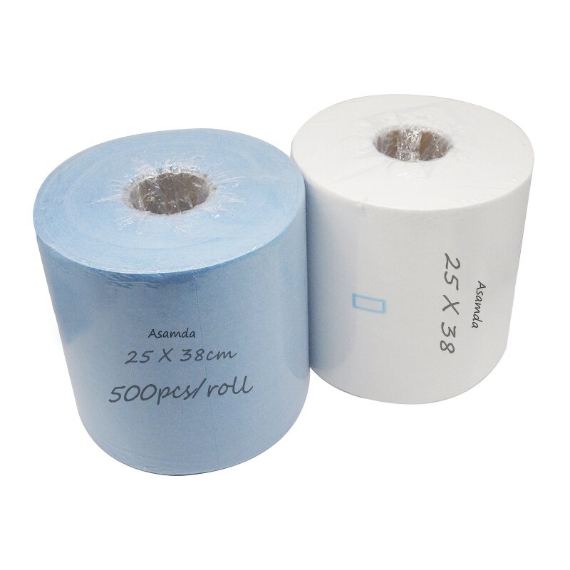 Non-woven Cleaning Cloths Supplier - OEM High Quality White Blue Oil