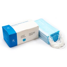 Surgical Face Mask Supplier - OEM Disposable 3-Ply Dustproof Breathing