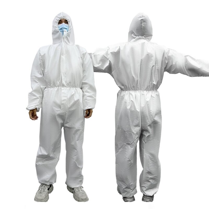 Protective Coveralls Supplier - OEM SMS PPE Microporous Nonwoven Hazmat