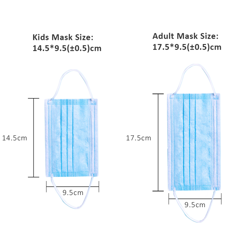 3-Ply Mask Supplier - OEM Factory Wholesale High Quality Kids Adult