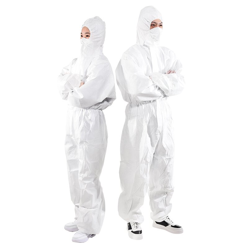 Protective Coveralls Supplier - OEM SMS PPE Microporous Nonwoven Hazmat