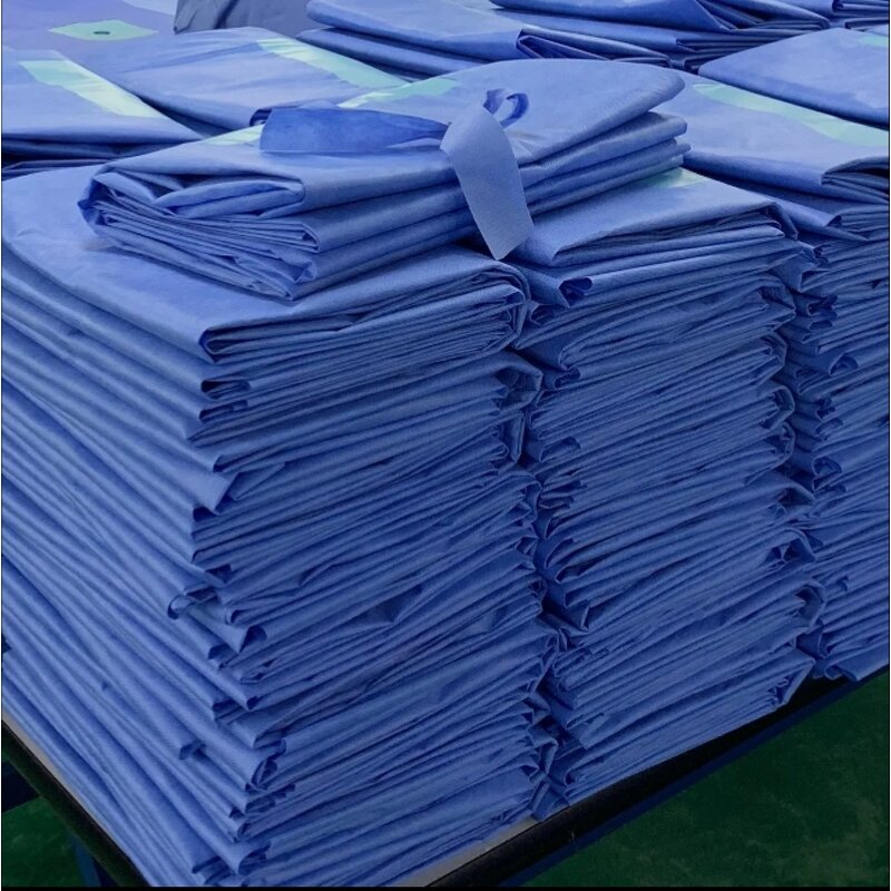 Surgical Drape Pack Factory - OEM CE ISO Sterile Blue C Section Cesarean