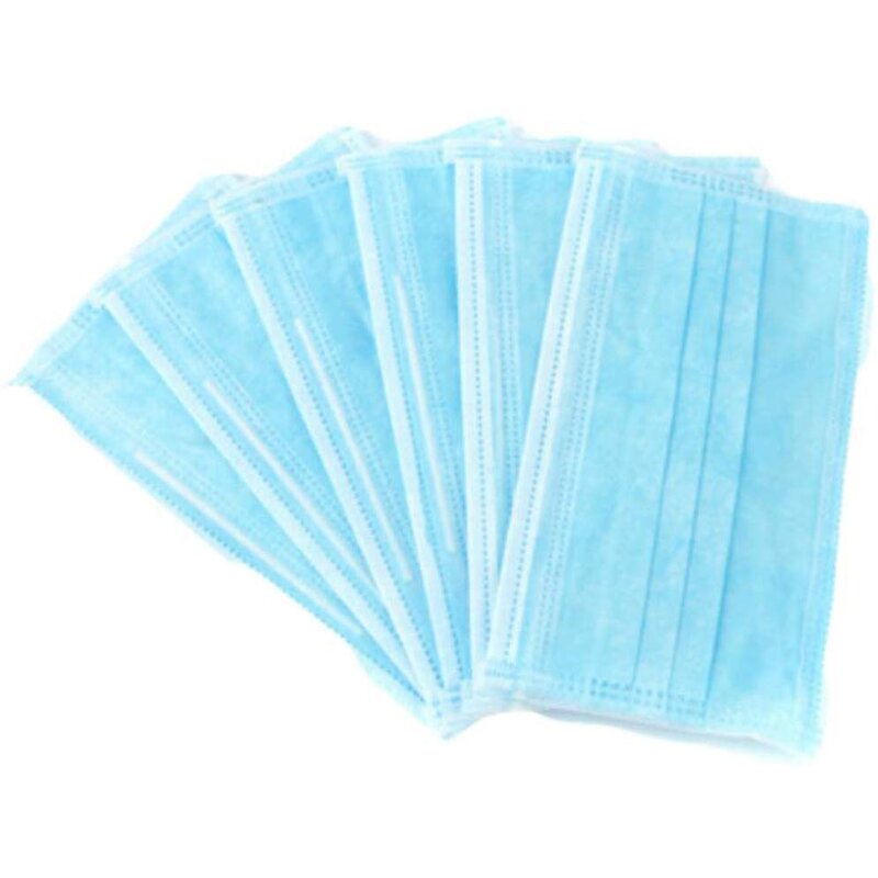 Type IIR Mask Factory - OEM En14683 Disposable Nonwoven 3-ply White