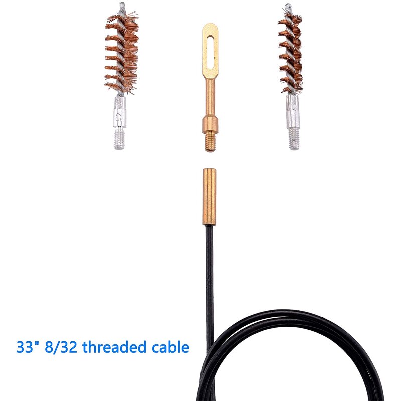 Gun Bore Brushes Kit Factory - OEM Multi Caliber Flexible Threaded Cables