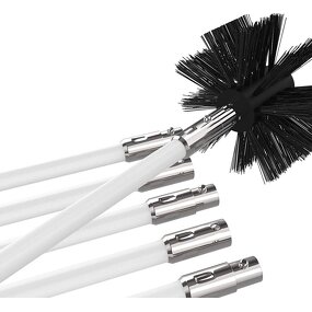 Chimney Sweep Kit Manufacturer - OEM 24ft Brush Drain Rod Duct Cleaning