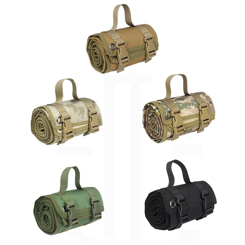 Shooting Mat Manufacturer - OEM Padded Prone Roll-up Tactical Blanket