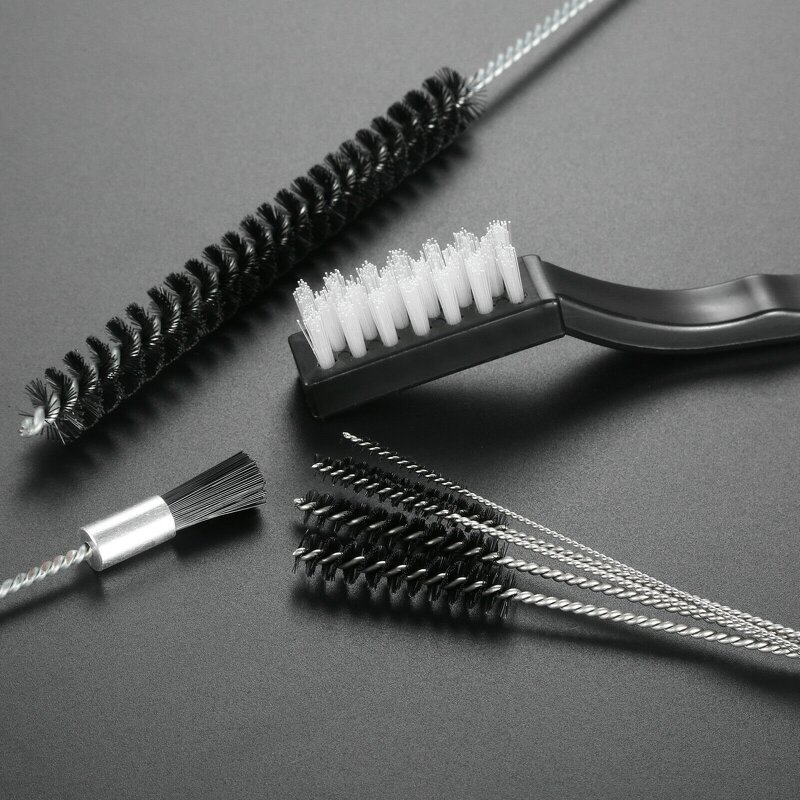 Spray Gun Cleaning Kit Factory - OEM Cheap Steel Rotary Tube Brush Barrel