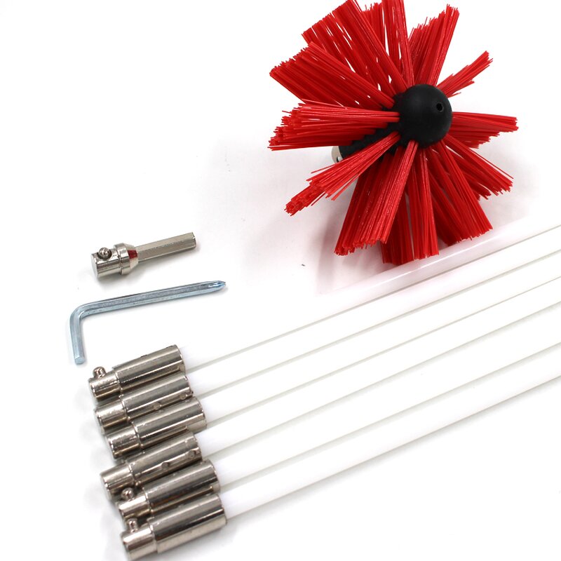 Dryer Lint Brush Manufacturer - OEM 16 Feet Electrical Drill Drive Rotary