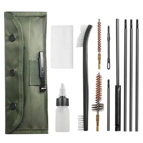 Gun Cleaning Brush Kit Manufacturer - OEM 11 Pcs Includes .22 Caliber Bore