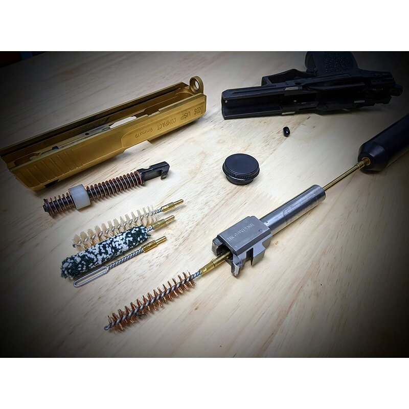 Gun Cleaning Brushes Kit Factory - OEM 7-Piece Barrel Cleaning for 9mm