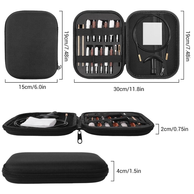 Gun Cleaning Kit Factory - OEM Universal Tactical Compact 9mm for Multiple