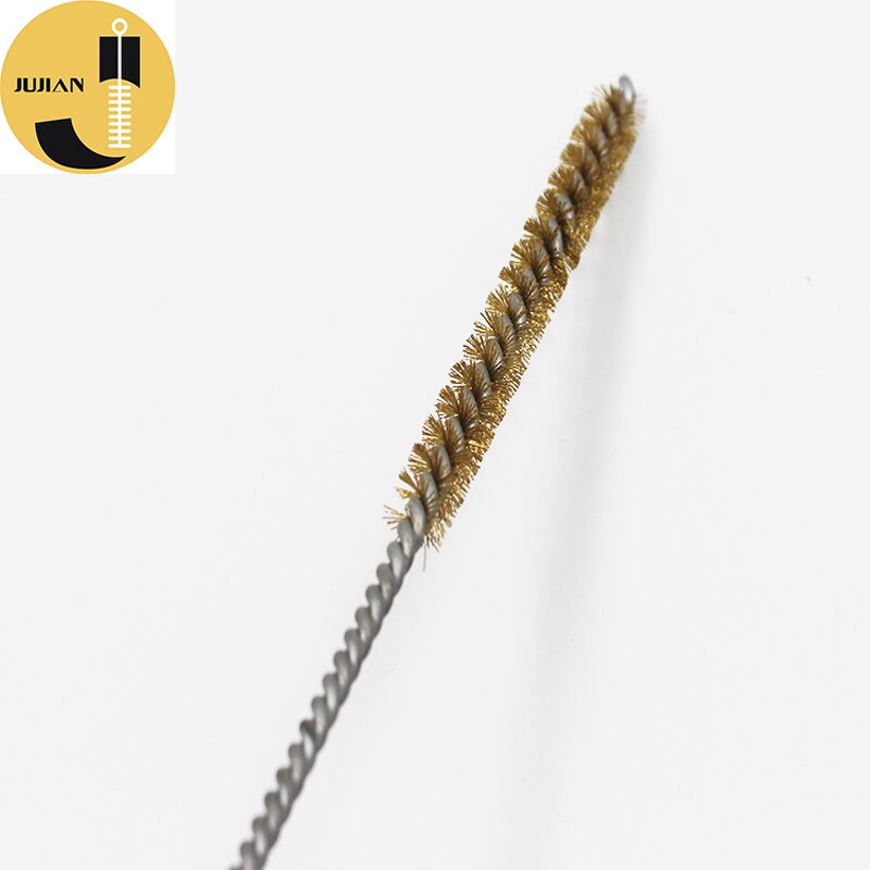 Copper Wire Brush Factory - OEM Conveyor Cleaning Roller Twisted Brass