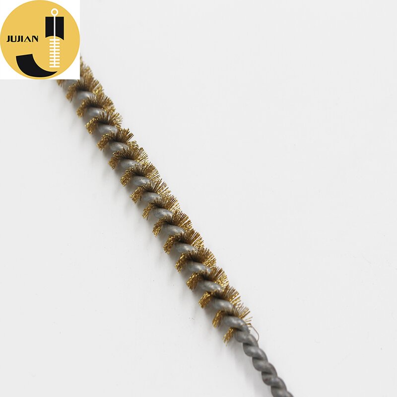 Copper Wire Brush Factory - OEM Conveyor Cleaning Roller Twisted Brass