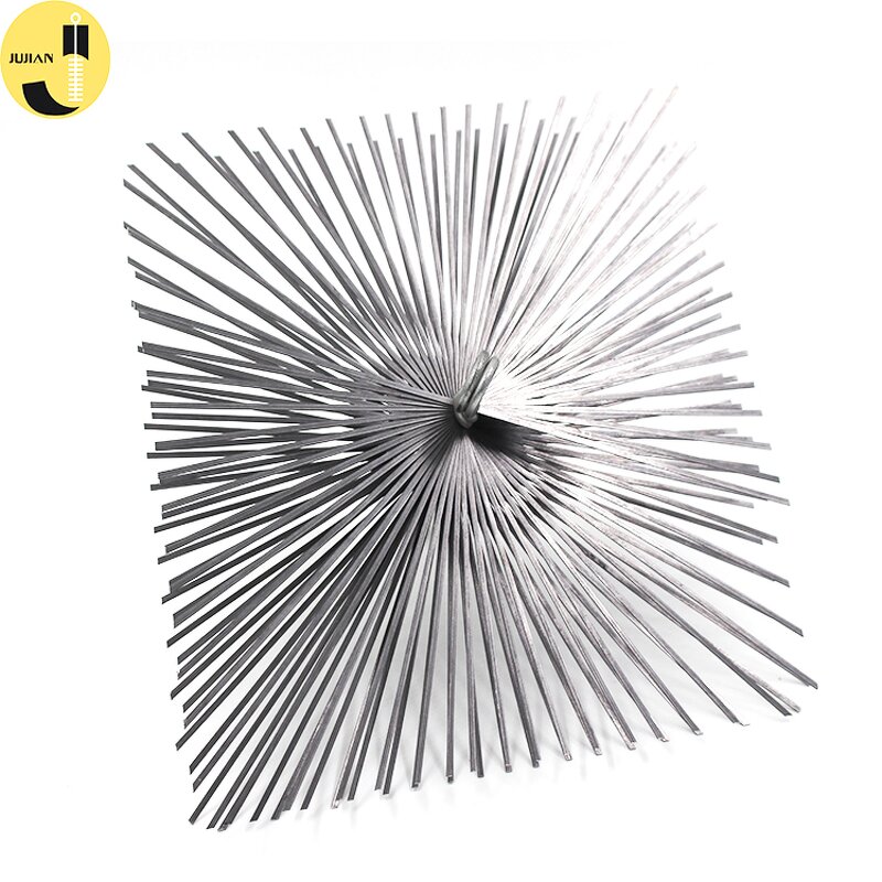 Chimney Cleaning Brush Kit Manufacturer - OEM 6 Inch Double Stem Knotted Wire