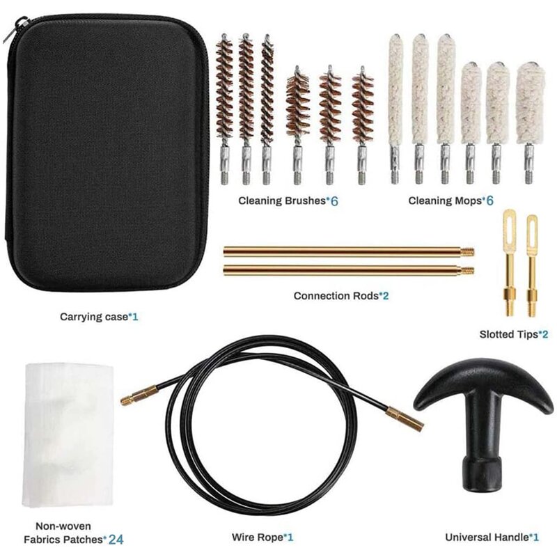 Gun Cleaning Kit Factory - OEM Universal Tactical Compact 9mm for Multiple