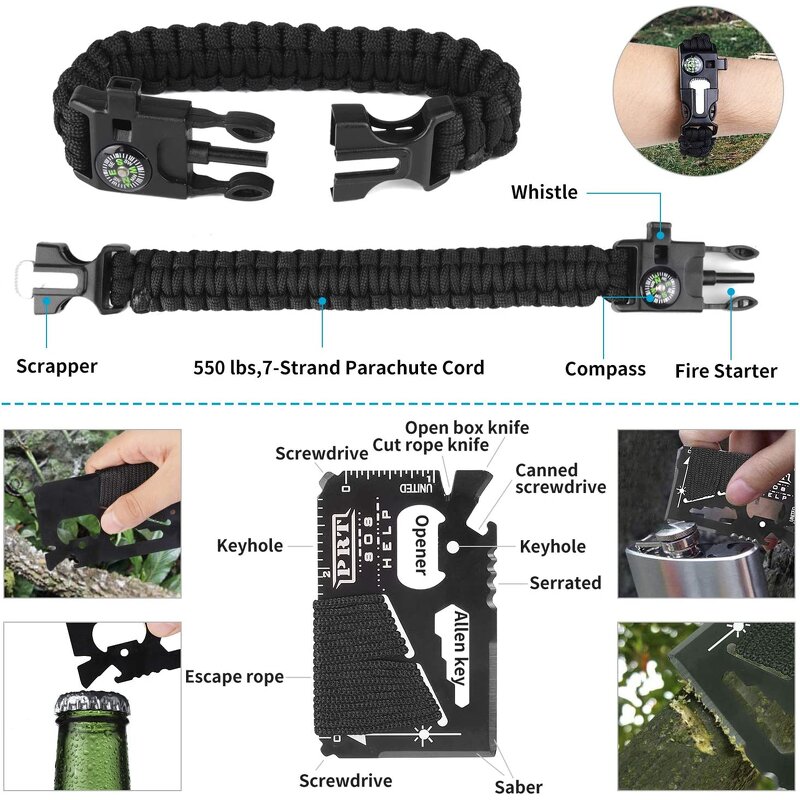 Survival Gear Kit Manufacturer - OEM Camping Hiking Hunting Outdoors