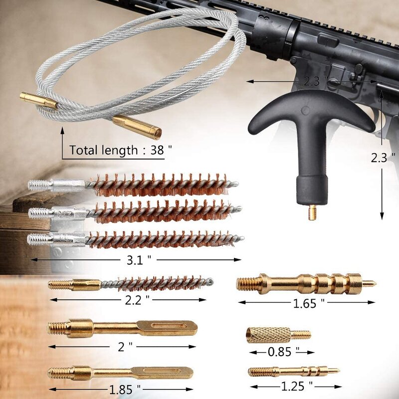 Gun Cleaning Brush Manufacturer - OEM Universal Gun Brush Portable Bag