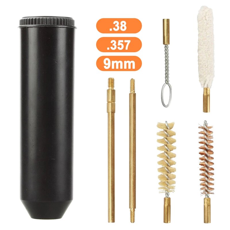 Gun Cleaning Brushes Kit Factory - OEM 7-Piece Barrel Cleaning for 9mm