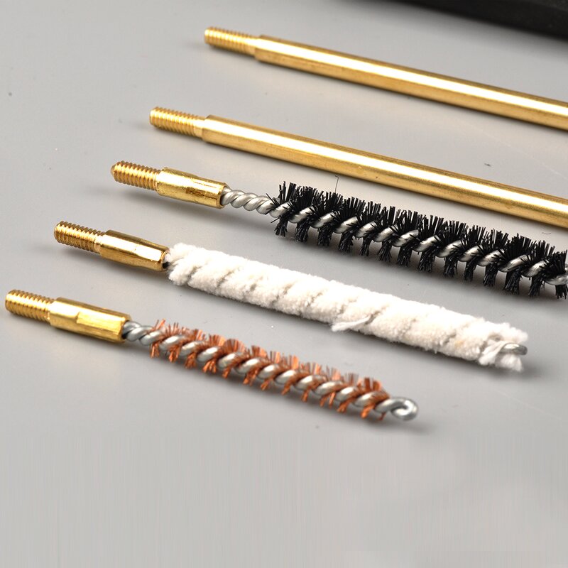 Gun Cleaning Kit Factory - OEM 3 Pcs Brush and Brass Rod 9mm