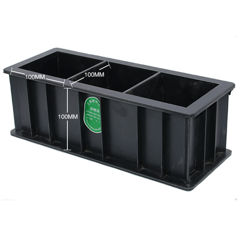 Cube Moulds Manufacturer - OEM 100mm Three Gang Cement Mortar Plastic
