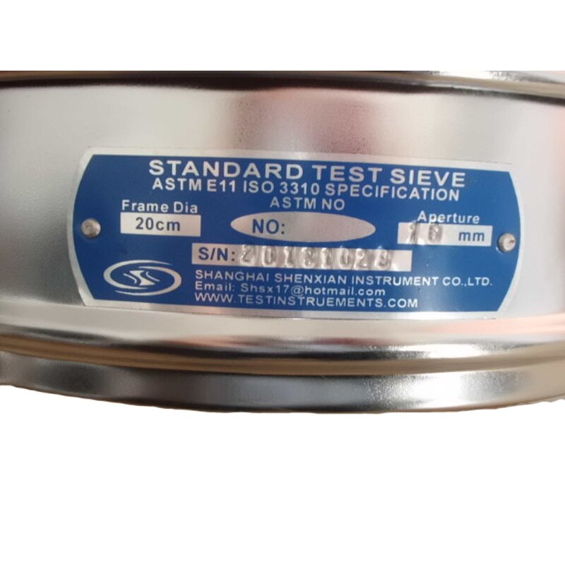 Soil Sieve Set Manufacturer - OEM Fine Quality Aggregate Cement Sand