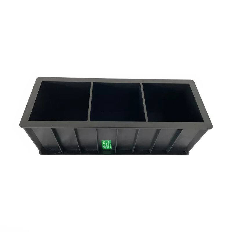Cube Moulds Manufacturer - OEM 100mm Three Gang Cement Mortar Plastic