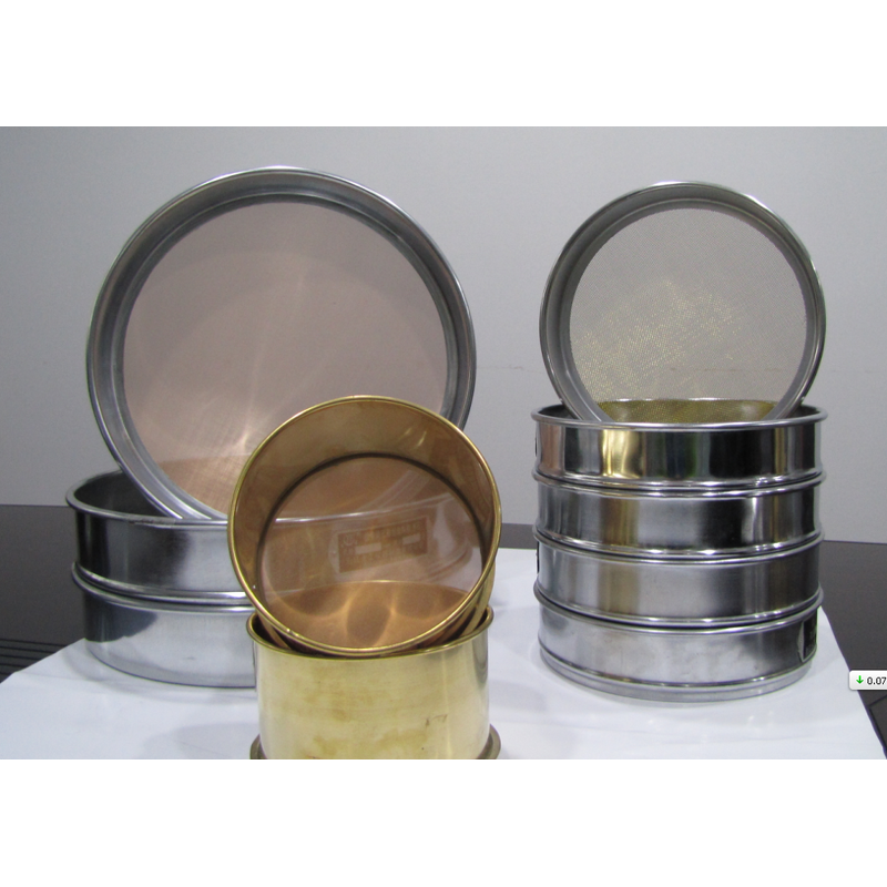 Soil Sieve Manufacturer - OEM 8inch Standard Laboratory Testing