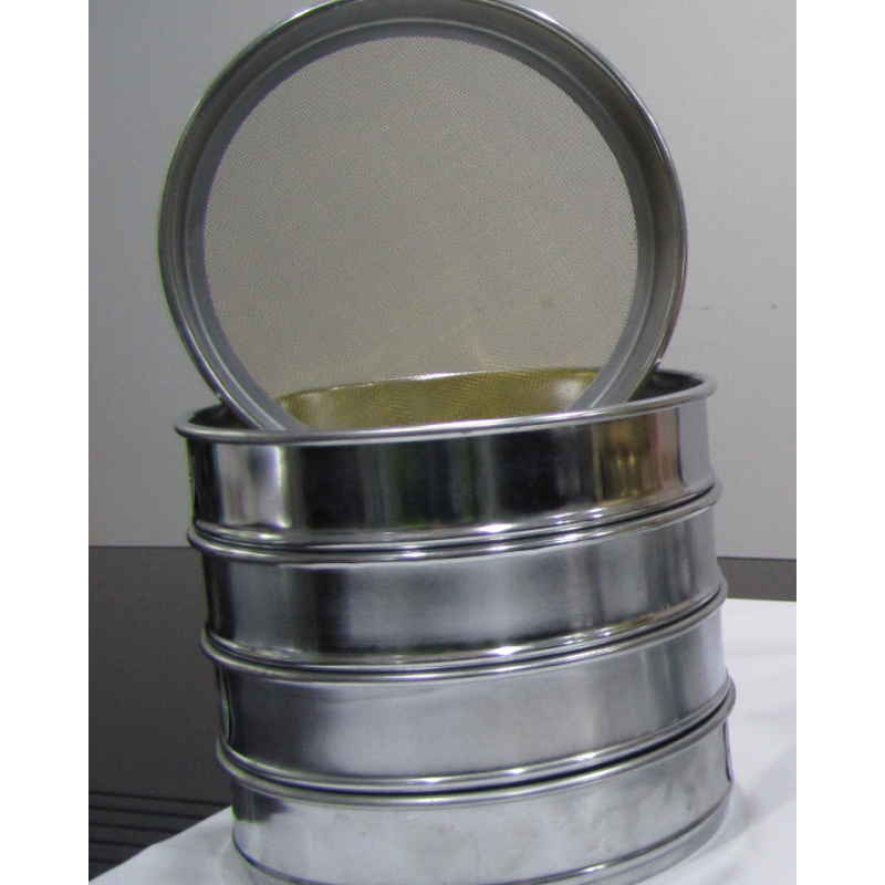 Soil Sieve Manufacturer - OEM 8inch Standard Laboratory Testing