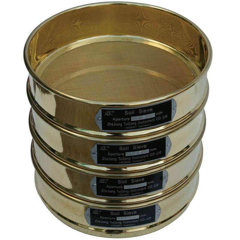 Brass Sieve Supplier - OEM Laboratory Soil Test Sieve Fine Quality