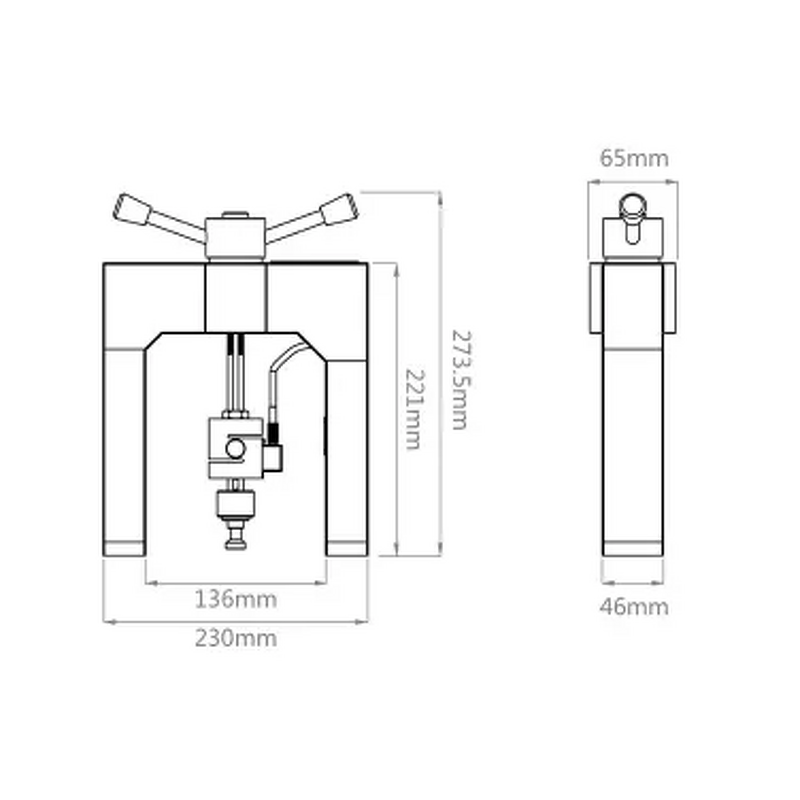 Pull-Off Tester Factory - OEM Stainless Steel Coating Adhesion 220V