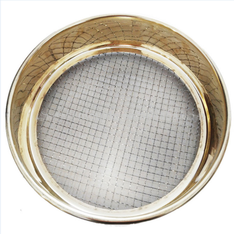 Brass Sieve Supplier - OEM Laboratory Soil Test Sieve Fine Quality