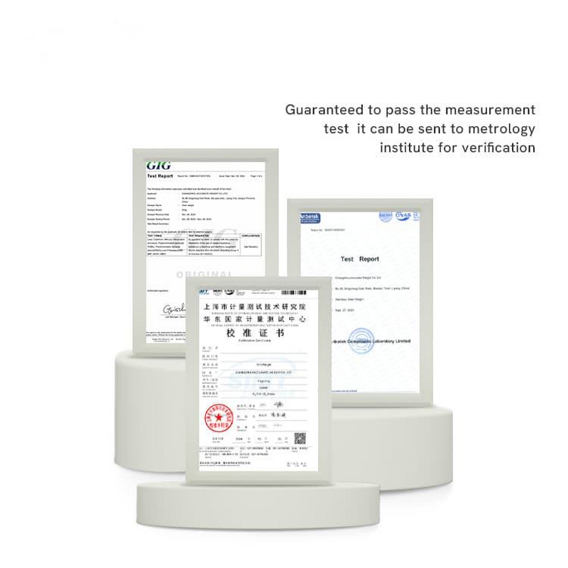 Calibration Weights Supplier - OEM 5kg M1 F1 Stainless Steel Platform