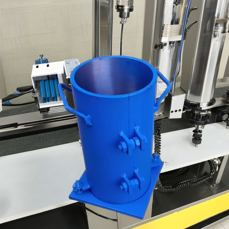 Cylinder Mould Manufacturer - OEM Press Machine 6x12in Steel Concrete