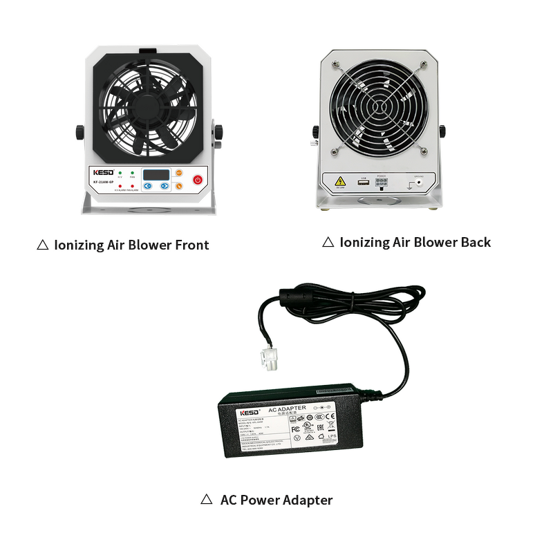 ESD Ionizing Air Blower Factory - OEM KF-21AW Automatic Cleaning DC 24V