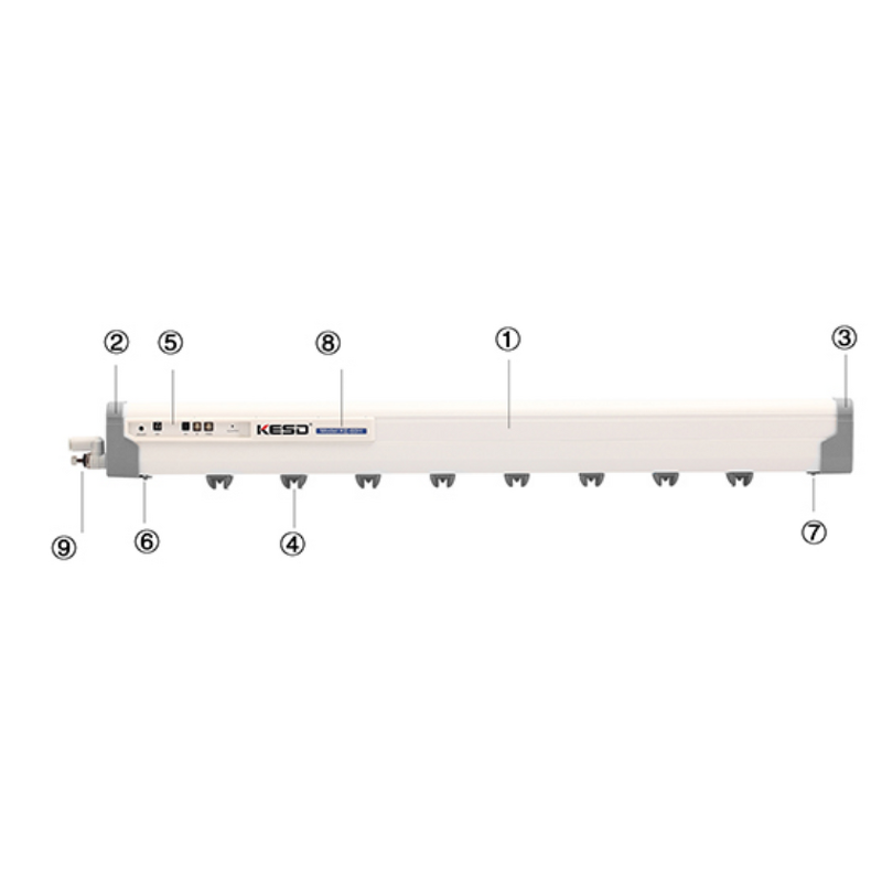Pulse Ionizing Air Bar Factory - OEM High Quality KE-60H Ac Anti Static