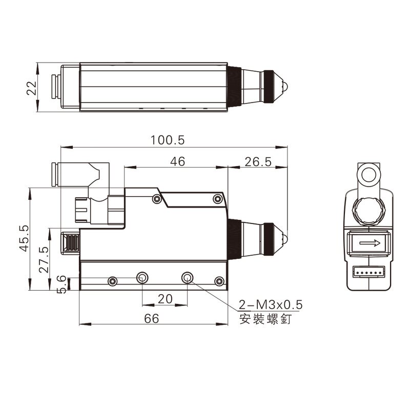 Hand-free Ion Nozzle Manufacturer - OEM KZ-10A-SY-HPJ AC Ionizing