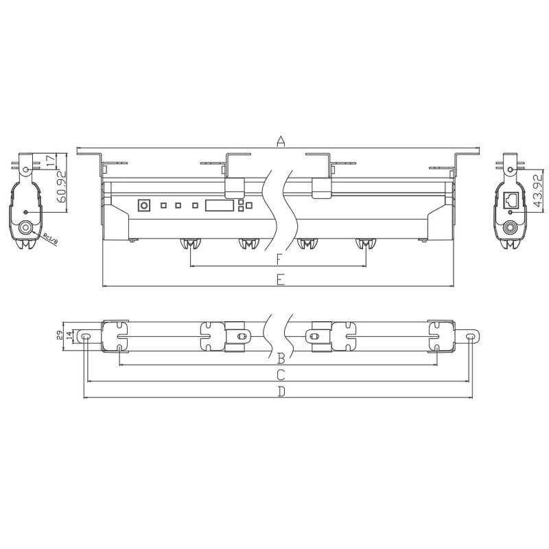Pulse Ionizing Air Bar Factory - OEM High Quality KE-60H Ac Anti Static