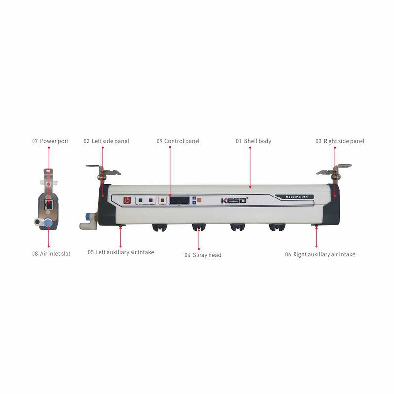 Ionizing Air Bar Supplier - OEM KE-60x Anti Static Removal High