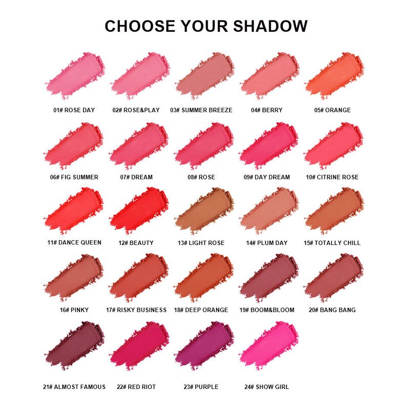 Single Blush Palette Manufacturer - OEM Wholesale Vegan High Pigment